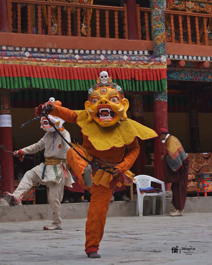 Masked dancer, Hemis Festival