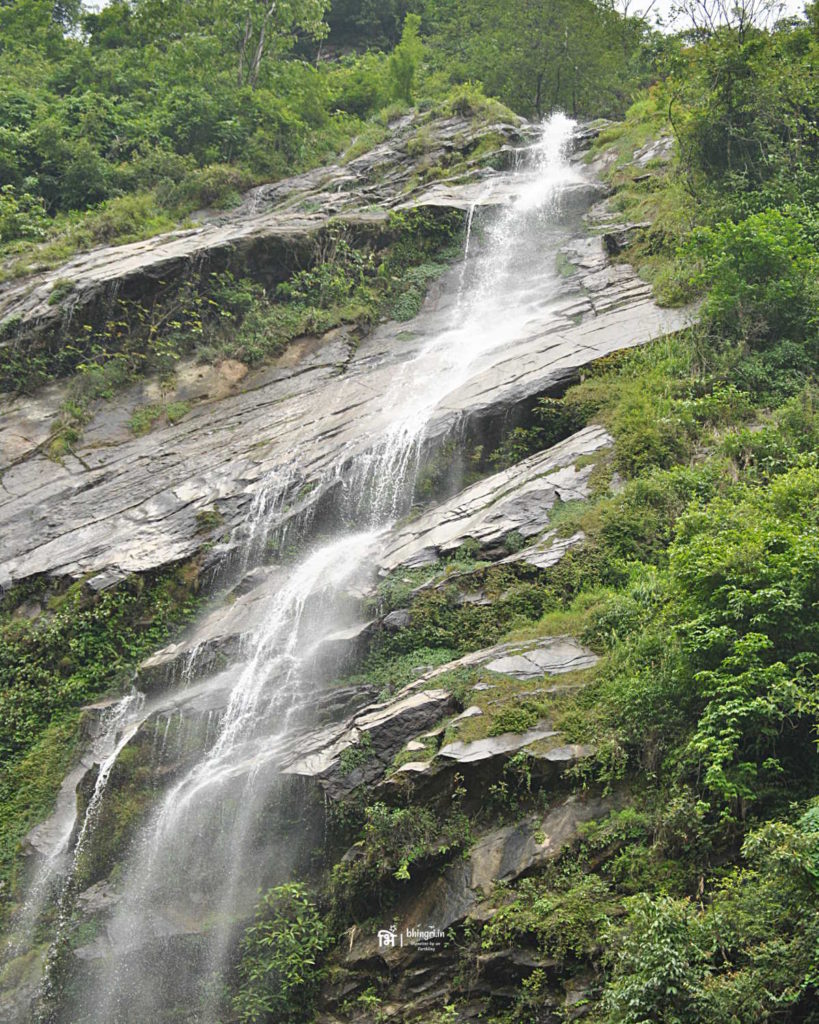 Waterfalls aplenty during the journey towards Gangtok