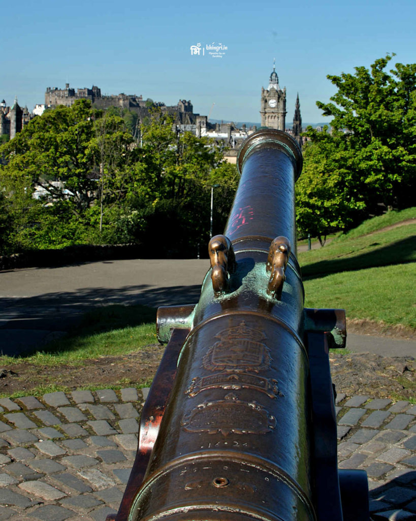 A well travelled cannon