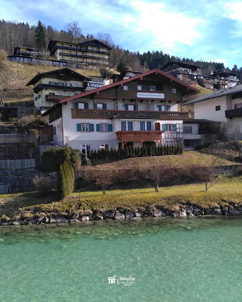 Berchtesgaden town hidden in a little corner in the south east Bavaria. 