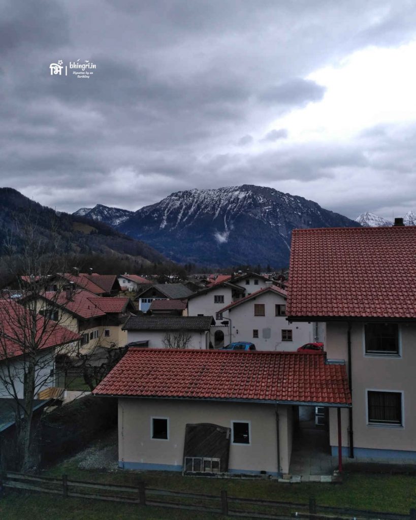 View from my balcony. Ruhpolding, Germany.