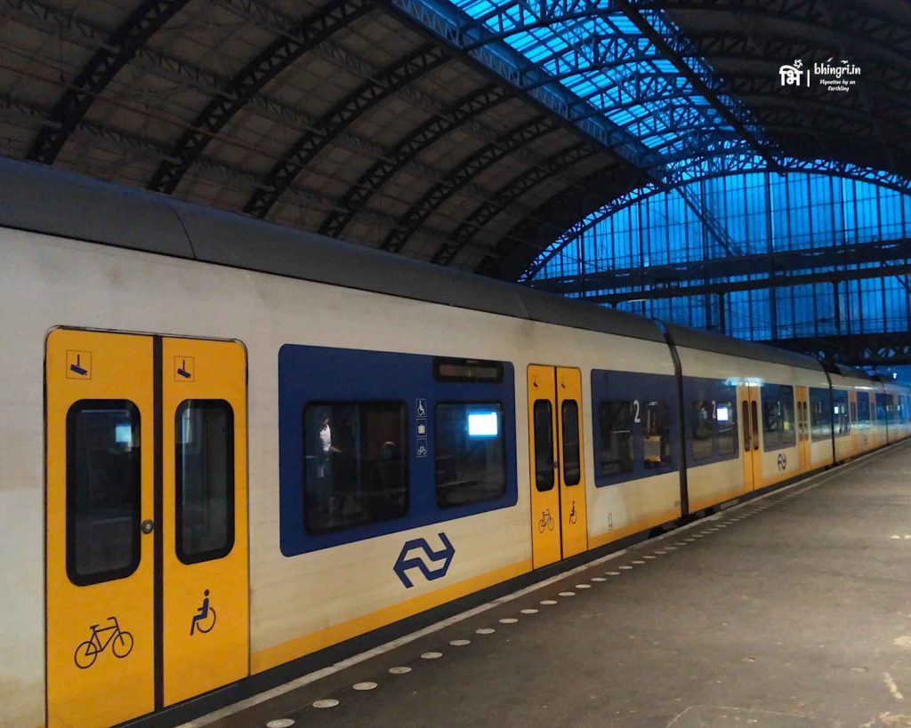 I was in love with the spacious and beautiful Dutch intercity trains